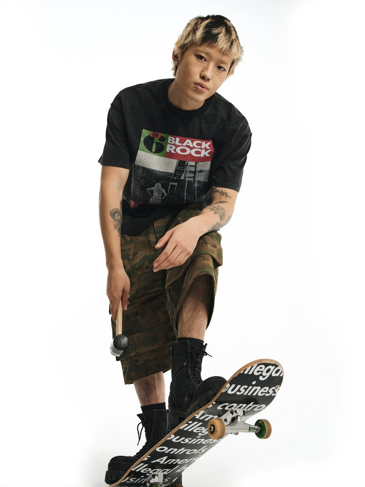 NOVACAM American vintage street ROCK Tee