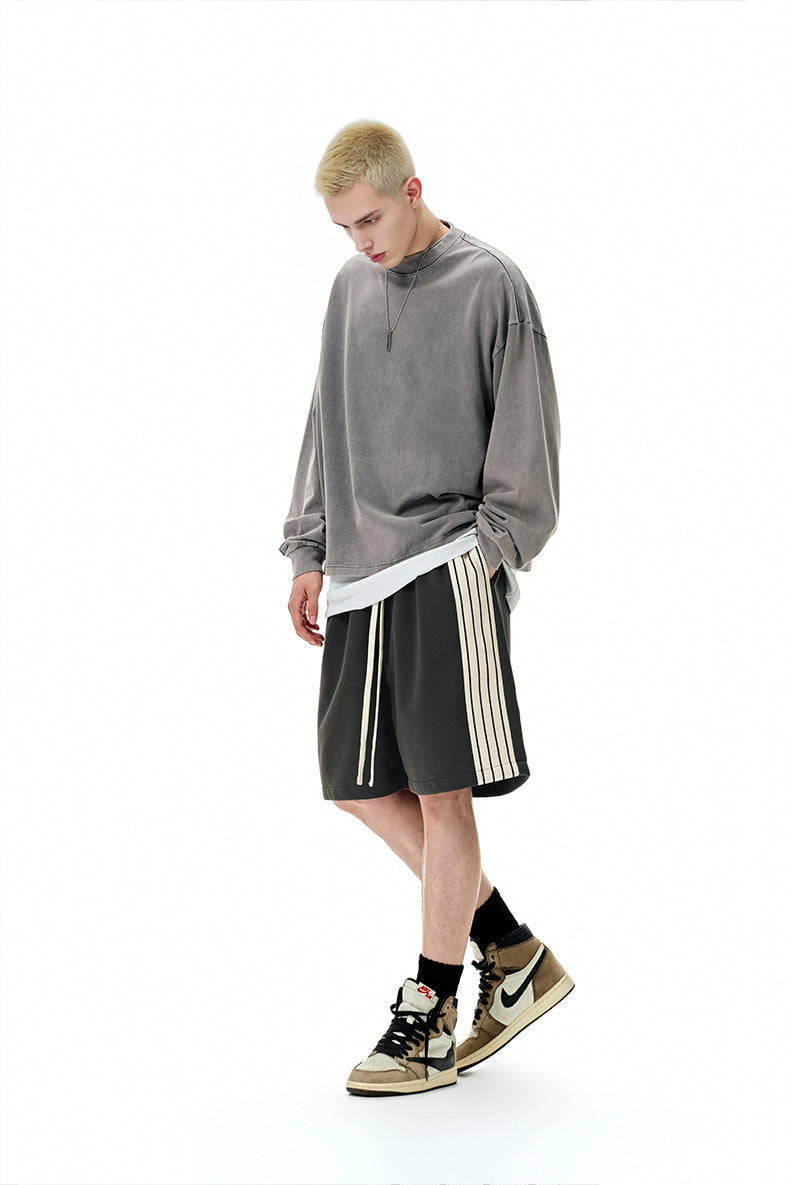 INF FOG Contrasting Stripes Sports FOG Shorts