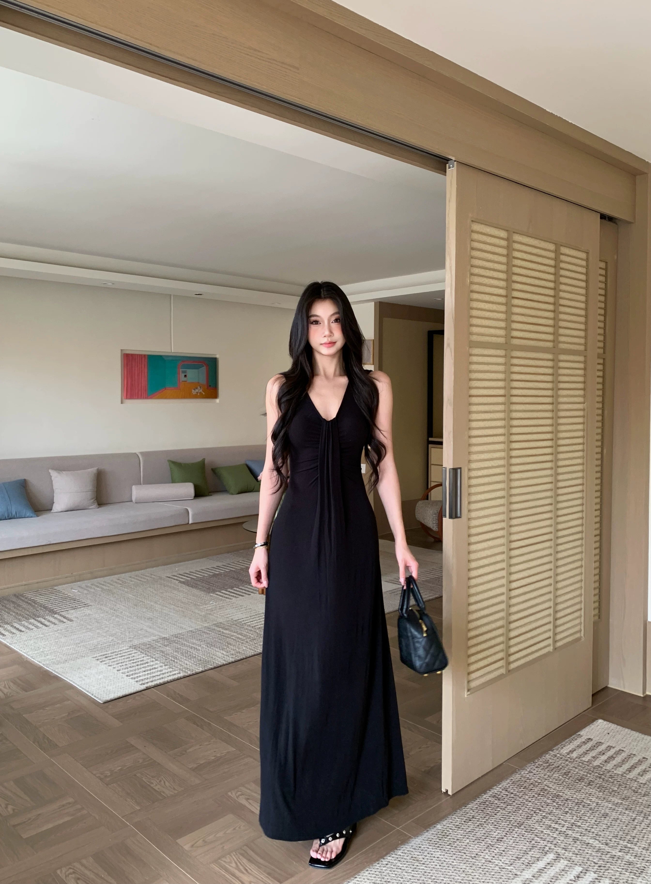 WITHMIN Waist Slim Dress