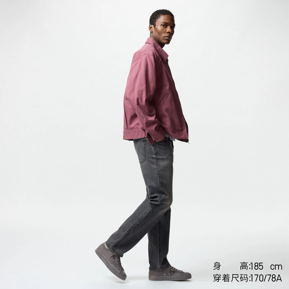 Uniqlo Men's Casual Straight Jeans/Washed Products Trousers Pants 25 New 475554 470534