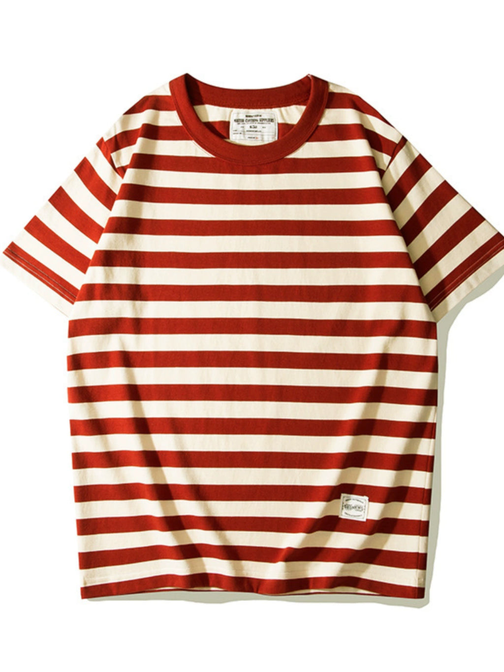 PrintAce Retro Striped Loose Tee