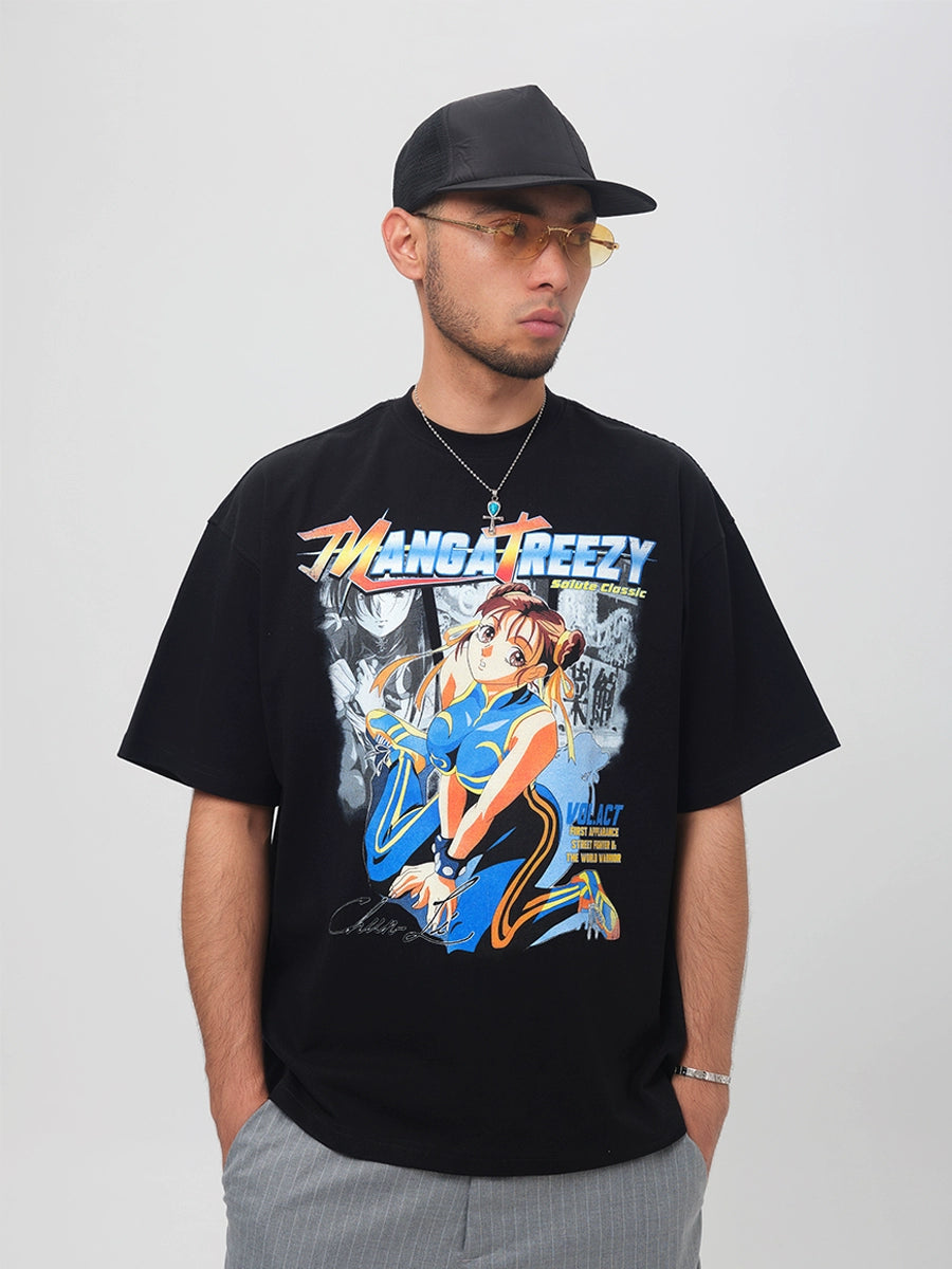 ComicTree Cartoon Street Fighter Tee
