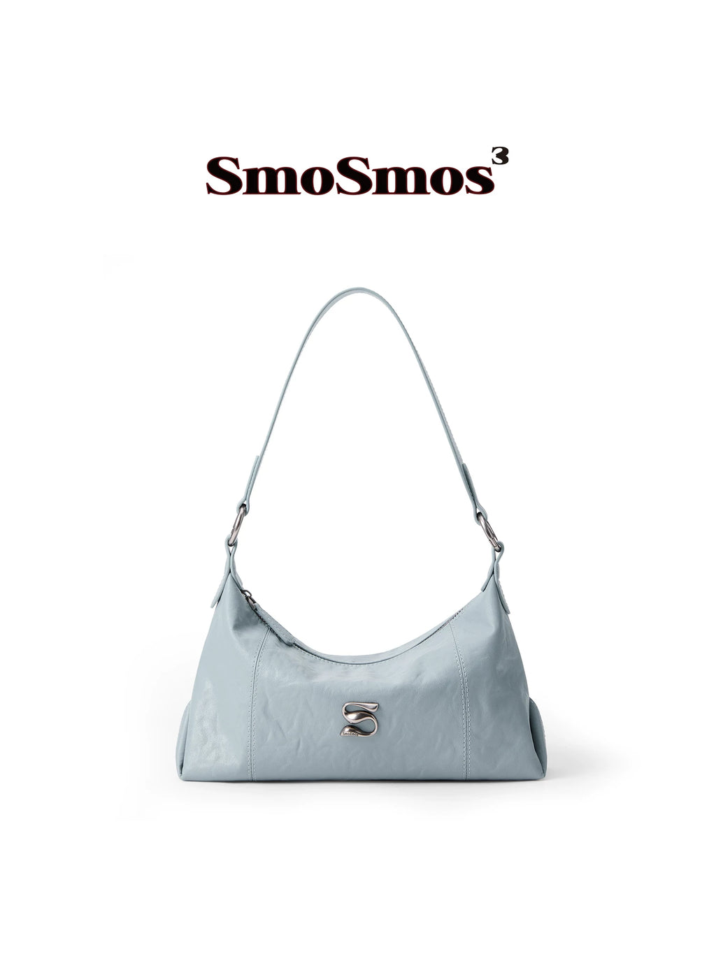SmoSmos Niche Pleated Crossbody Shoulder Bag
