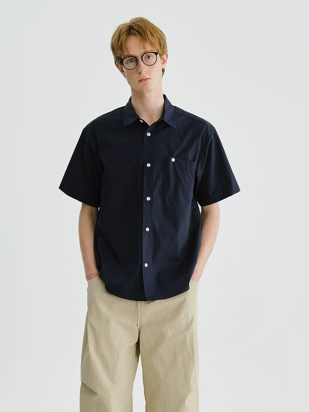 LIVINGTOWN Casual Loose Short-sleeved Shirt