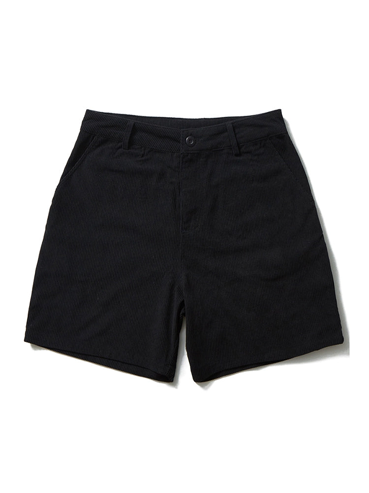 Remedy Vintage Embroidered Corduroy Casual Shorts