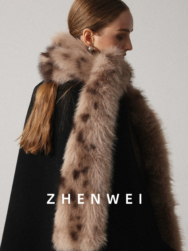 ZHENWEI Lazy Warm Fluffy Scarf