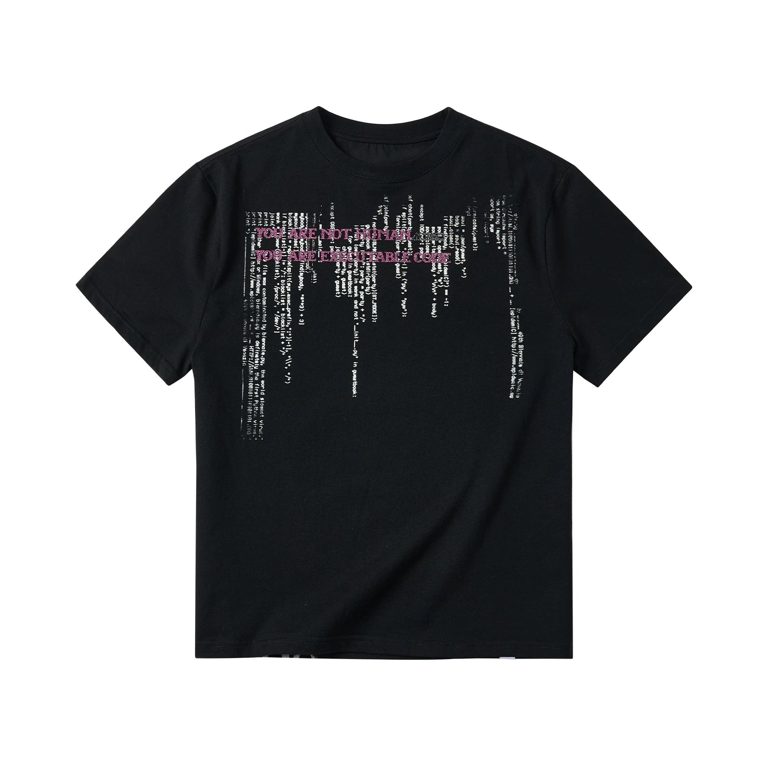 SAXGENWON Retro Hot Drill Front Shoulder Tee