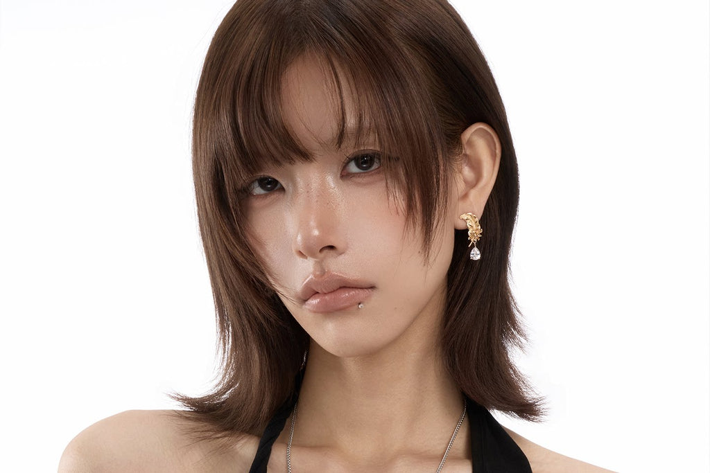 SUMIYAKI Niche Premium Feather Earrings