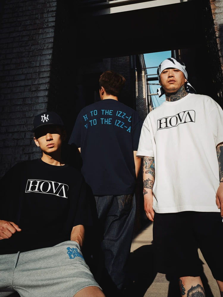 STA Crew Neck Loose Casual Daily Sports Tee