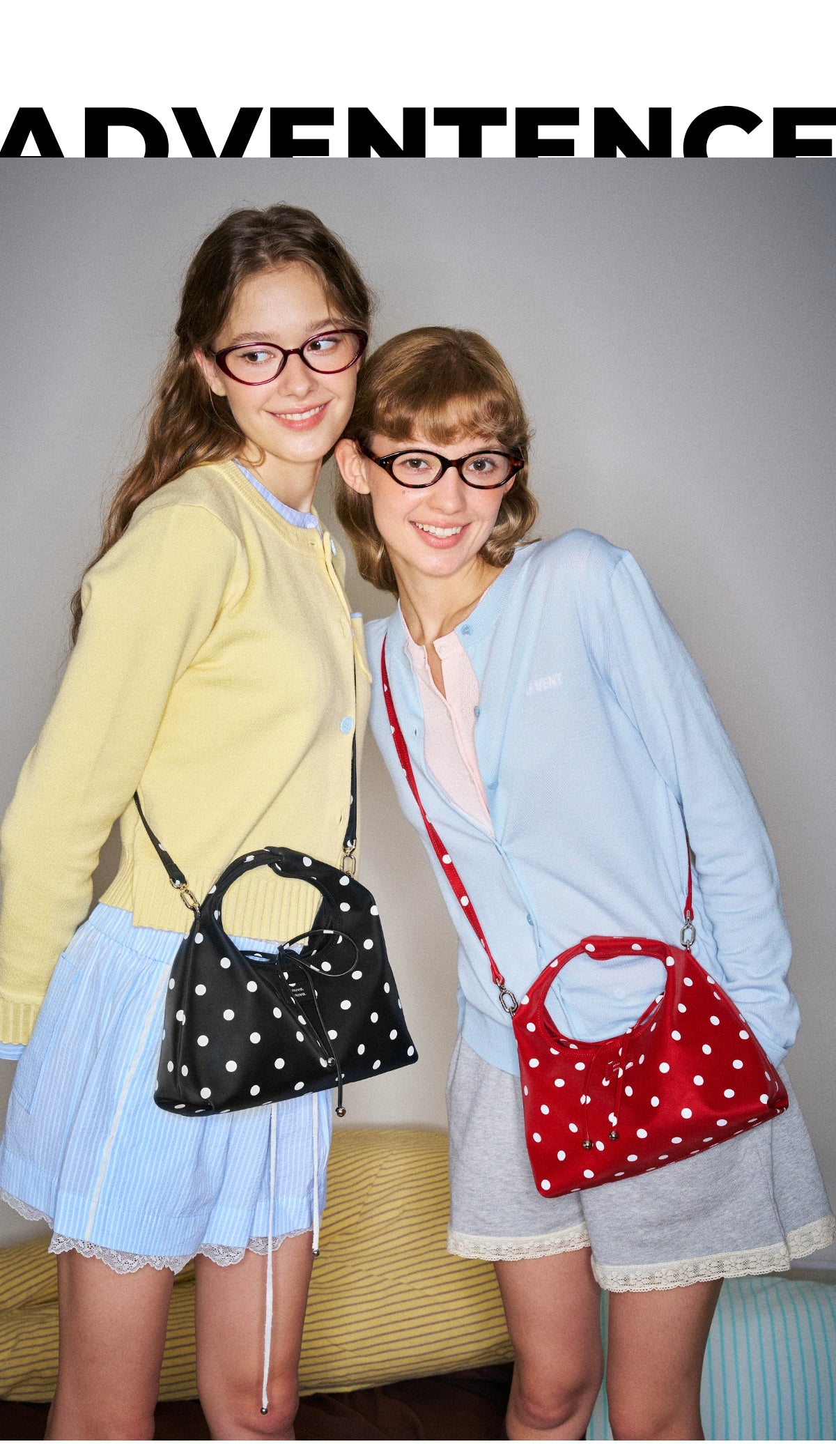 MUVA Bobo Dot Vintage Tote Bag