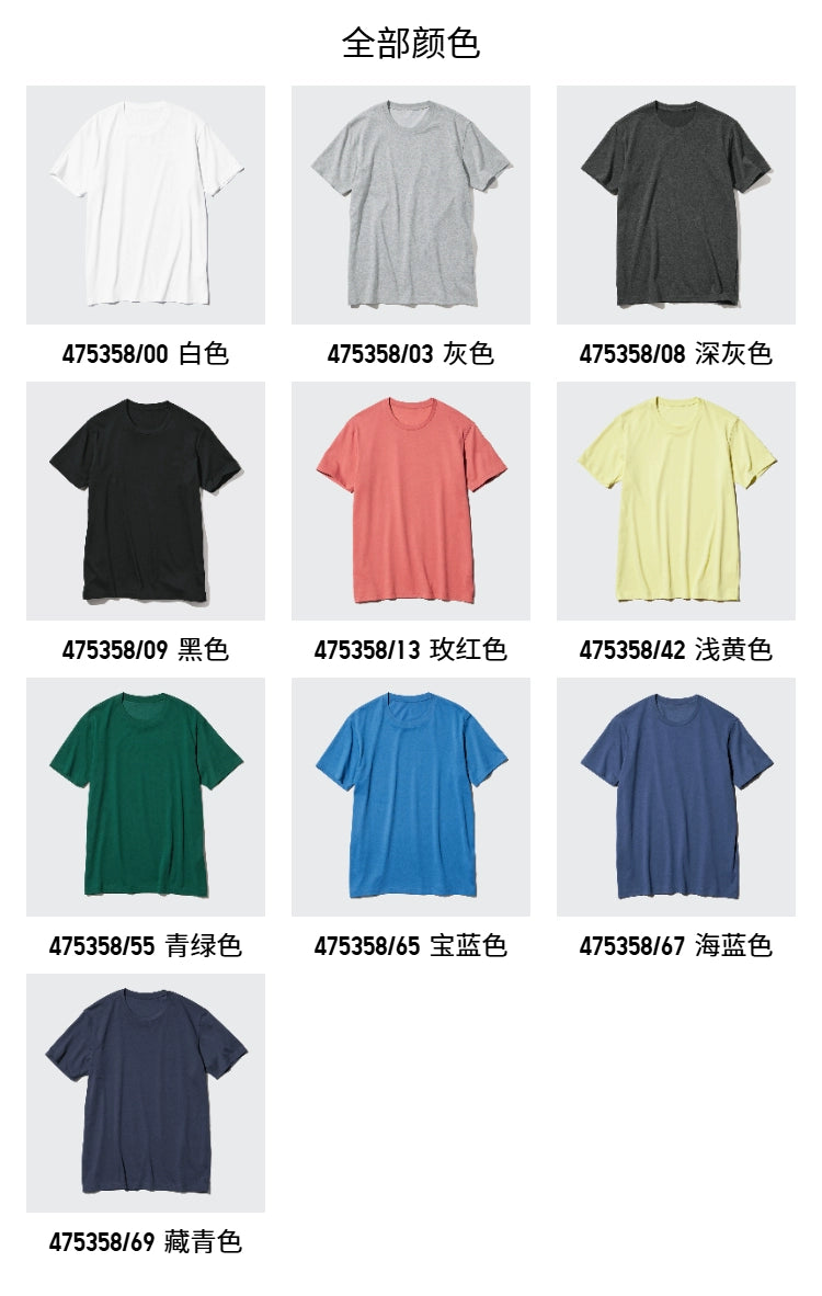Uniqlo T-Quick Dry Crew Neck Tee 475358