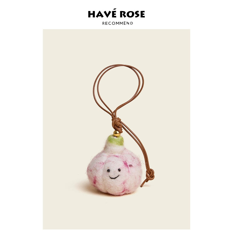 HAVEROSE Wool Felt Cute Doll