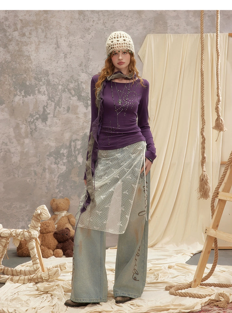 UNIFREE Casual Straight Jeans