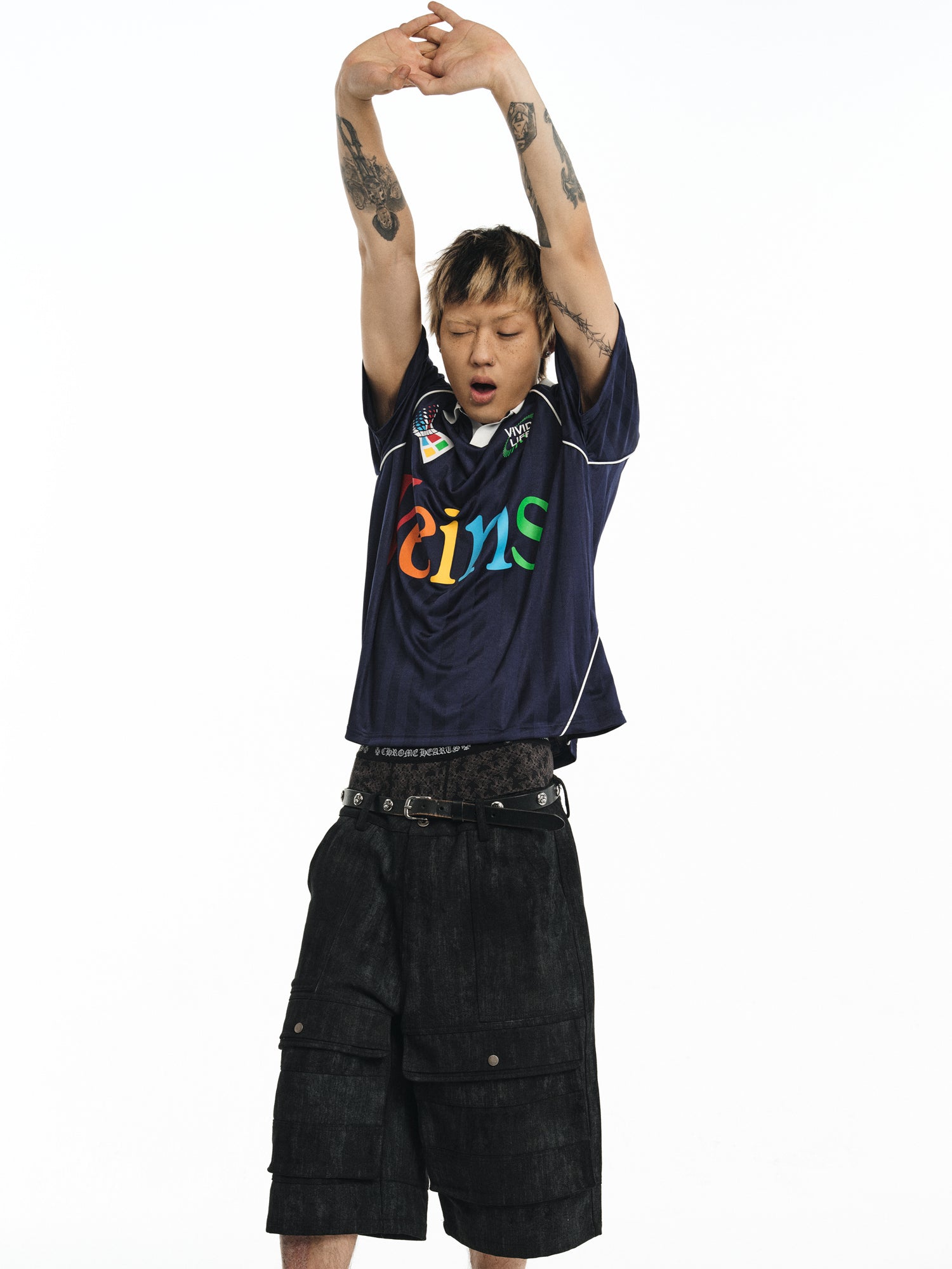 NOVACAM Football quick-drying lapel collar Shirt