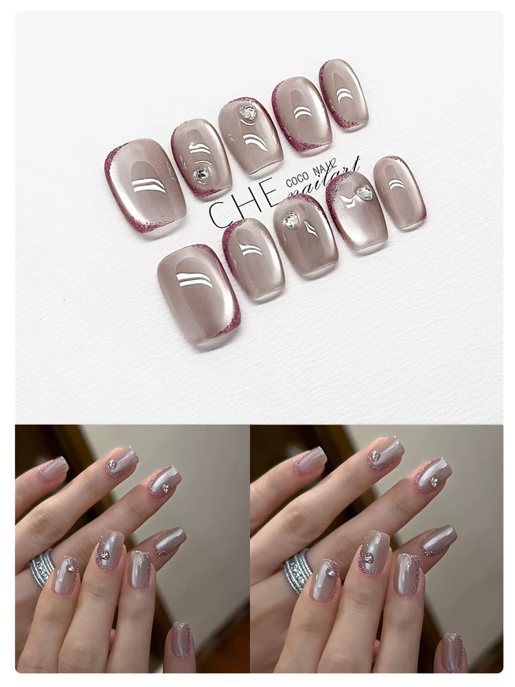CoCo Advanced Whitening Handmade Nail Art Wear Nail