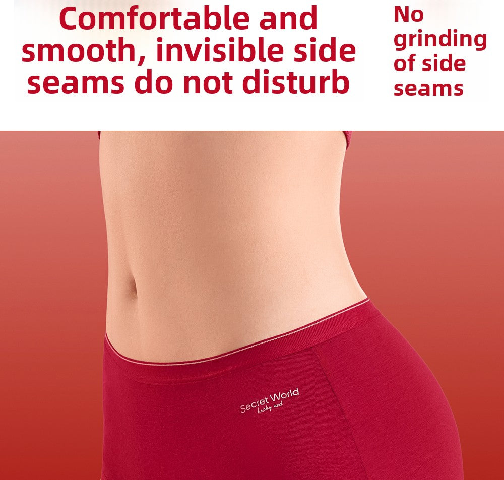 SecretWorld Cotton Crotch Underwear Sock Set