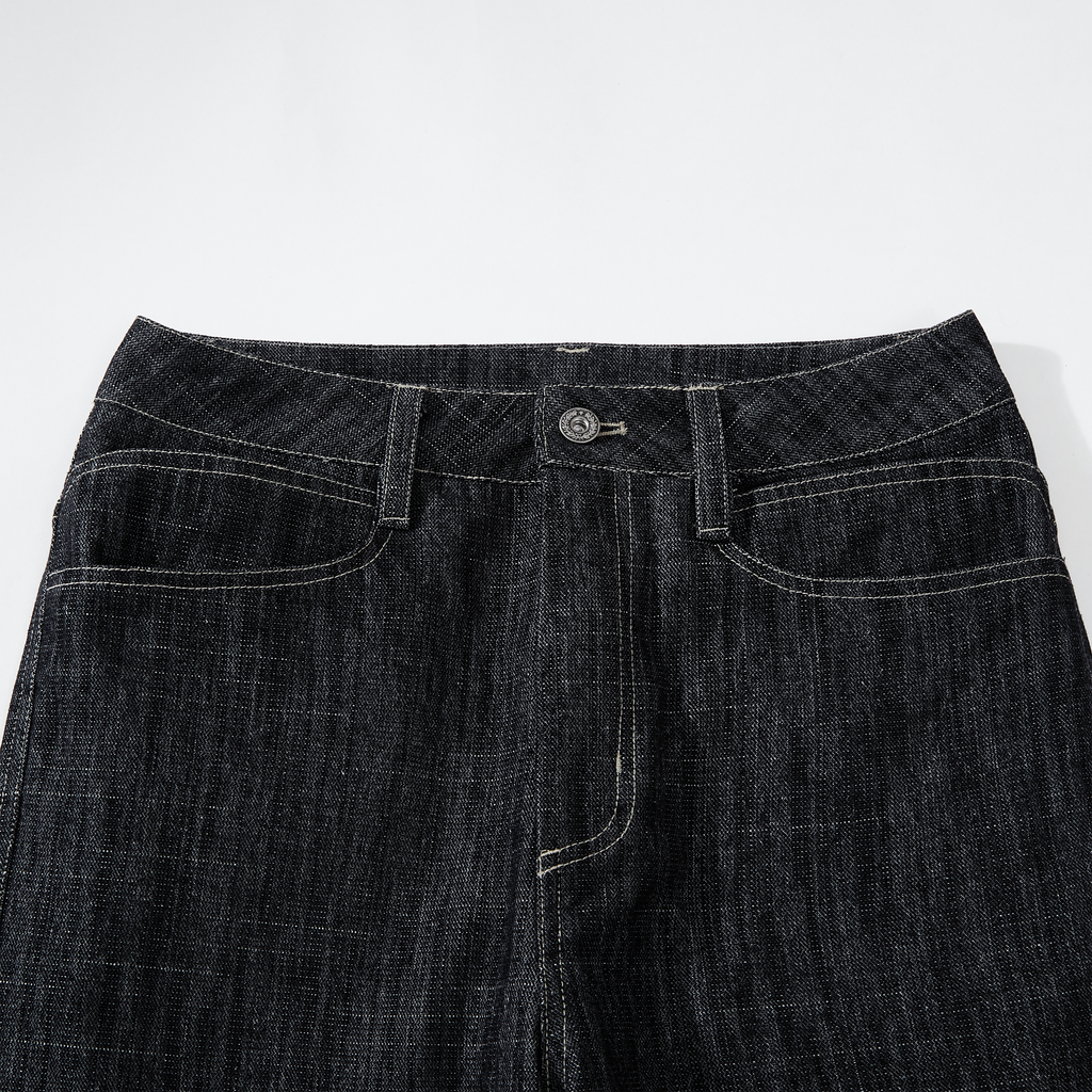 ETHEREAL Vintage Anti-wrinkle Wide-leg Jeans
