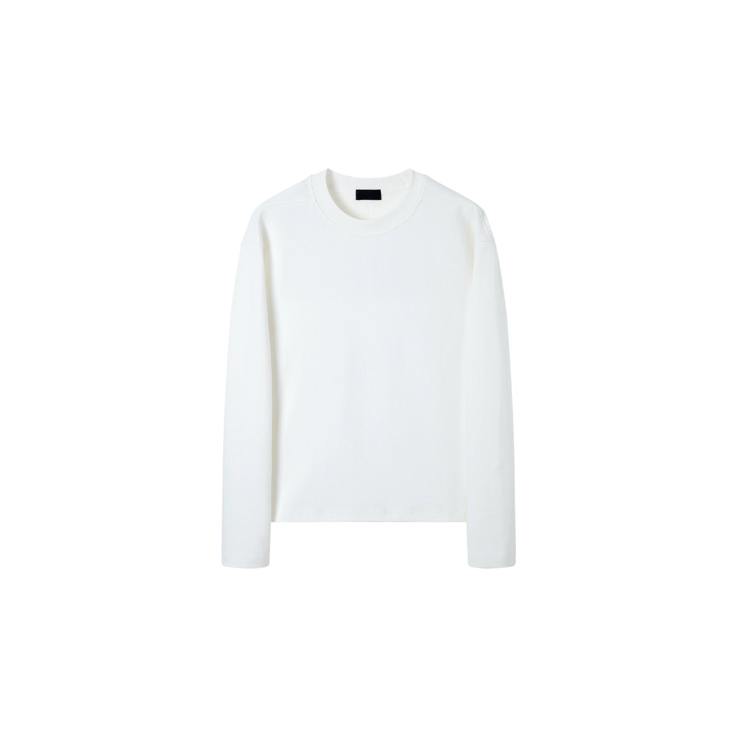 PLUS NO LOGO Warm and Thickened Double-sided Abraded Long Sleeves