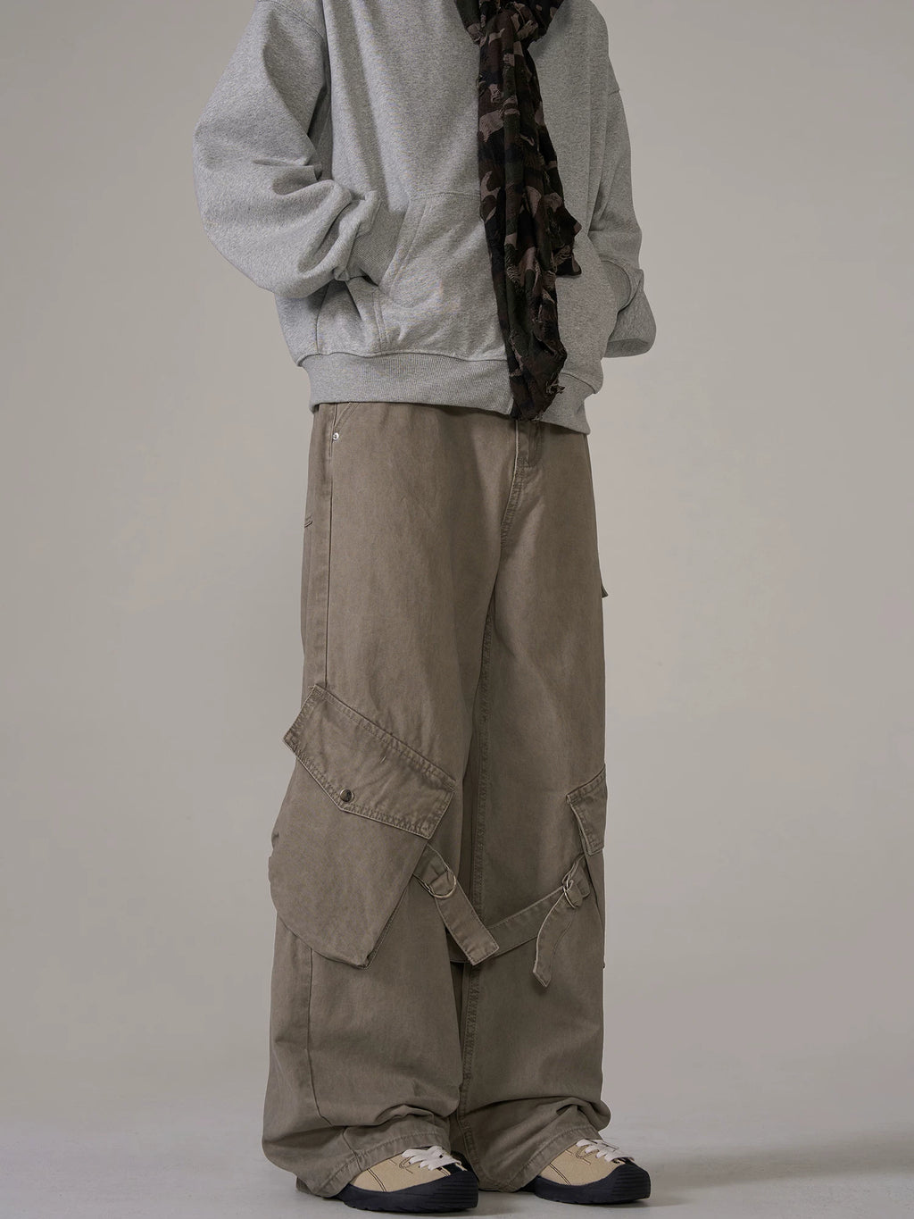 TRUQUEST Vintage Loose Tooling Jeans