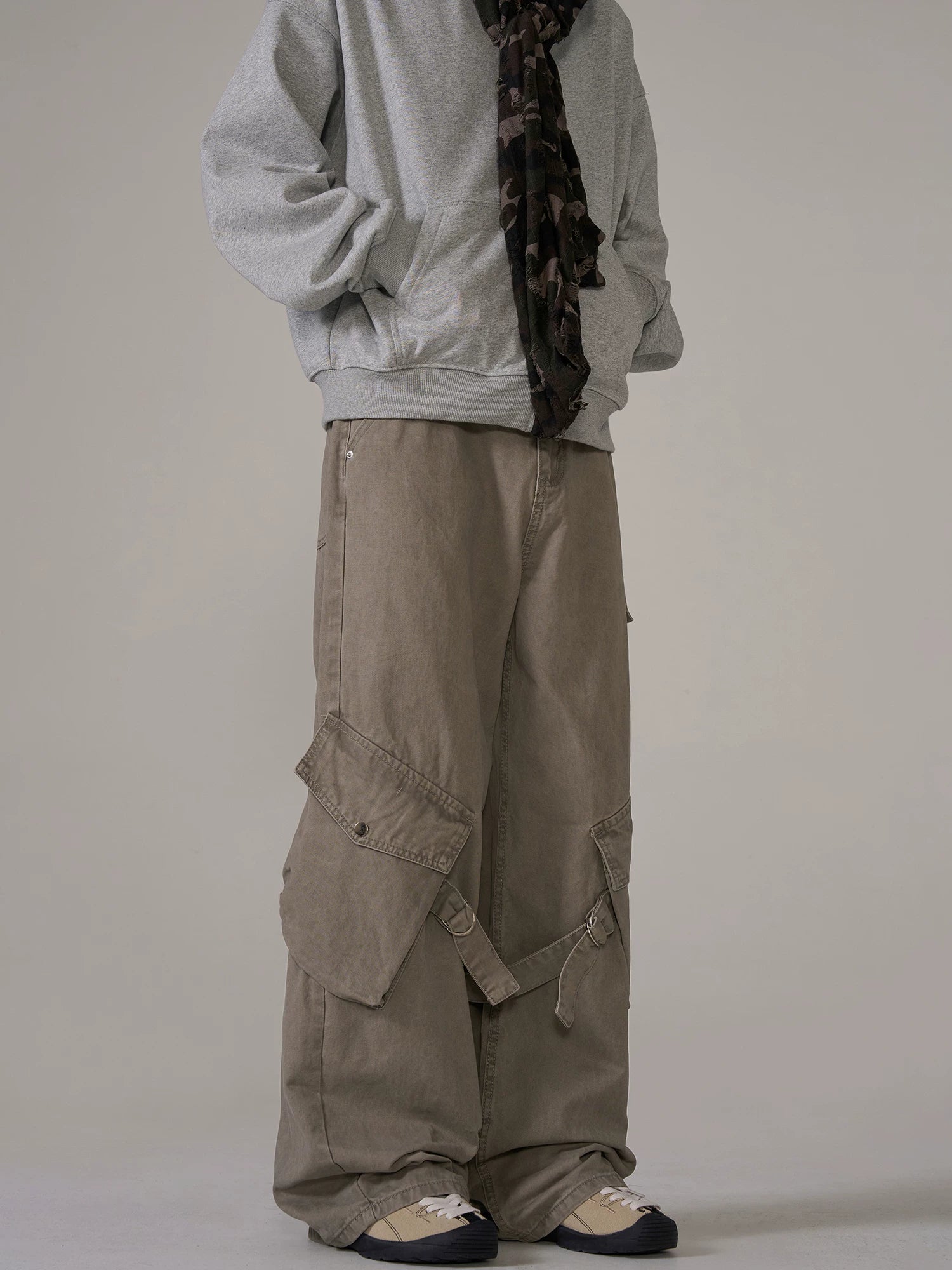 TRUQUEST Vintage Loose Tooling Jeans