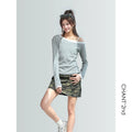 CHANT2nd Splicing Slant Shoulder Slim Sleeve