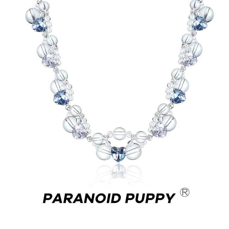 ParanoidP Beaded Multi-layer Tassel Stacked Necklace