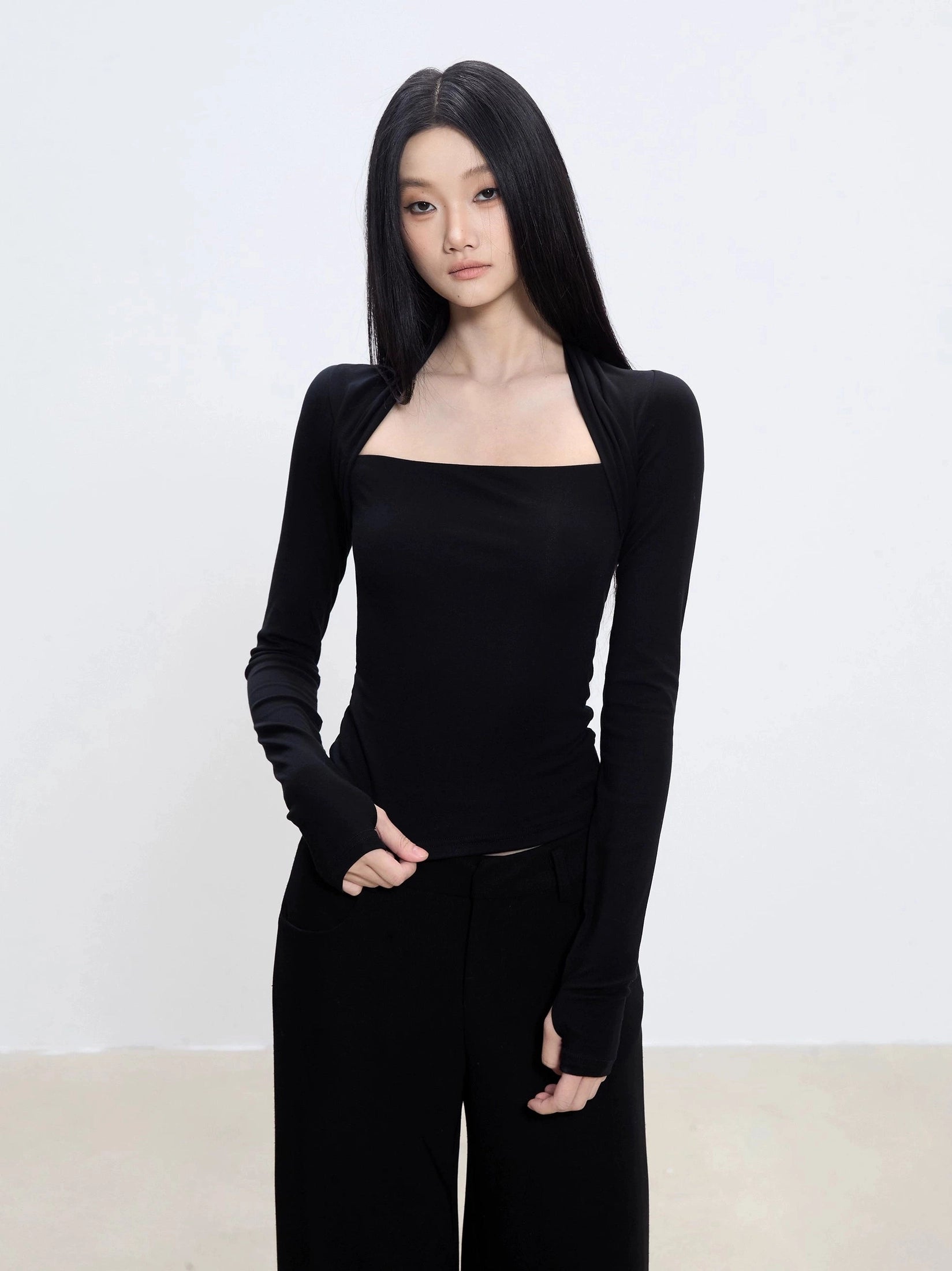 WITHMIN Slim and Thin Long Sleeves