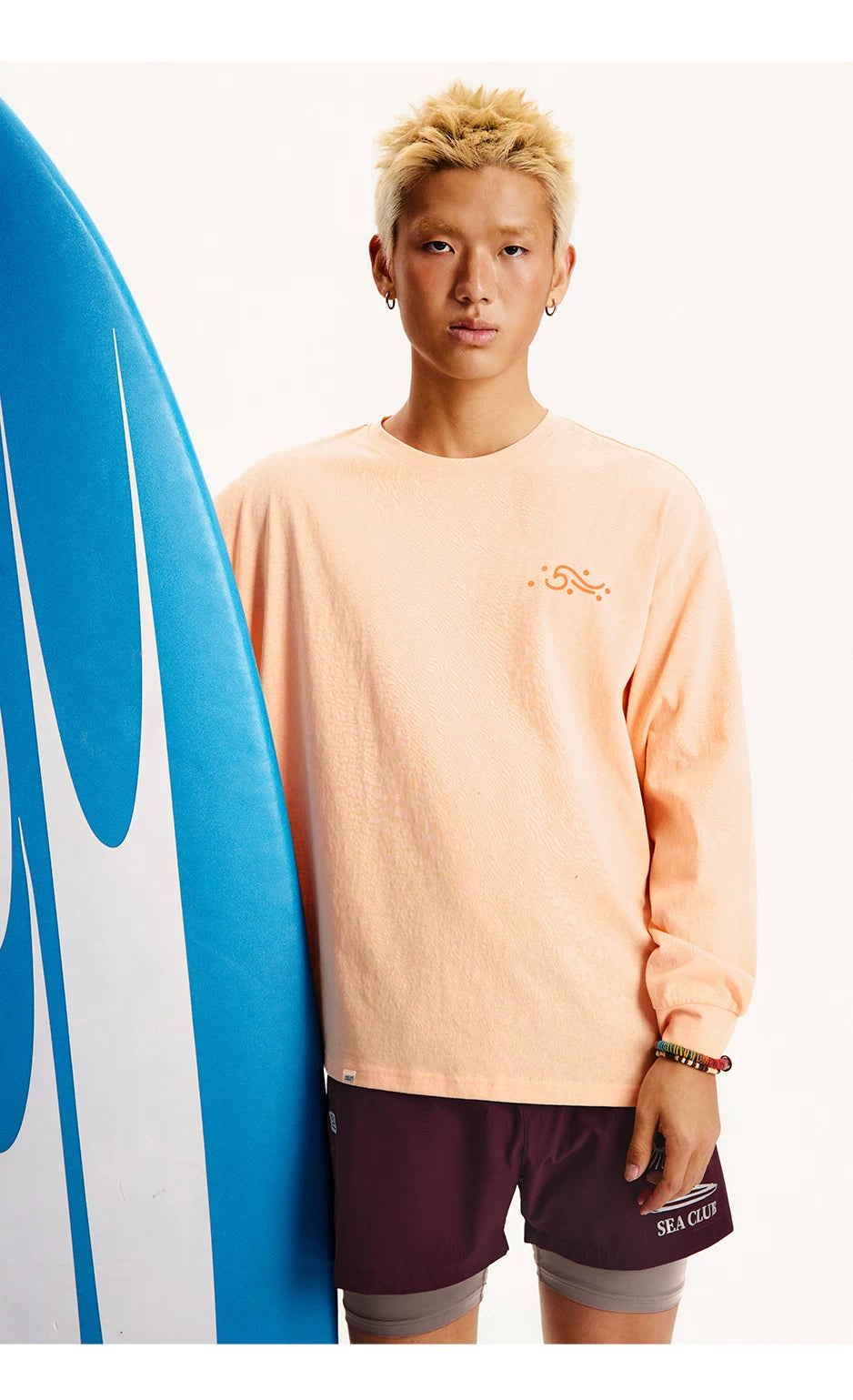 CryingCenter Ocean Totem Sports Leisure Long Sleeve