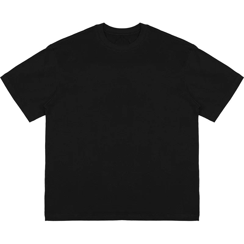 O3PARK Micro Loose Versatile Crew Neck Casual Tee
