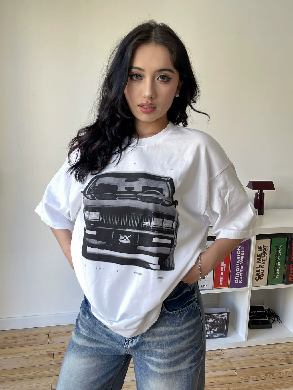 DKNT Graffiti Loose Casual Tee