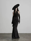INDULGE Neck Slim Waist Dress