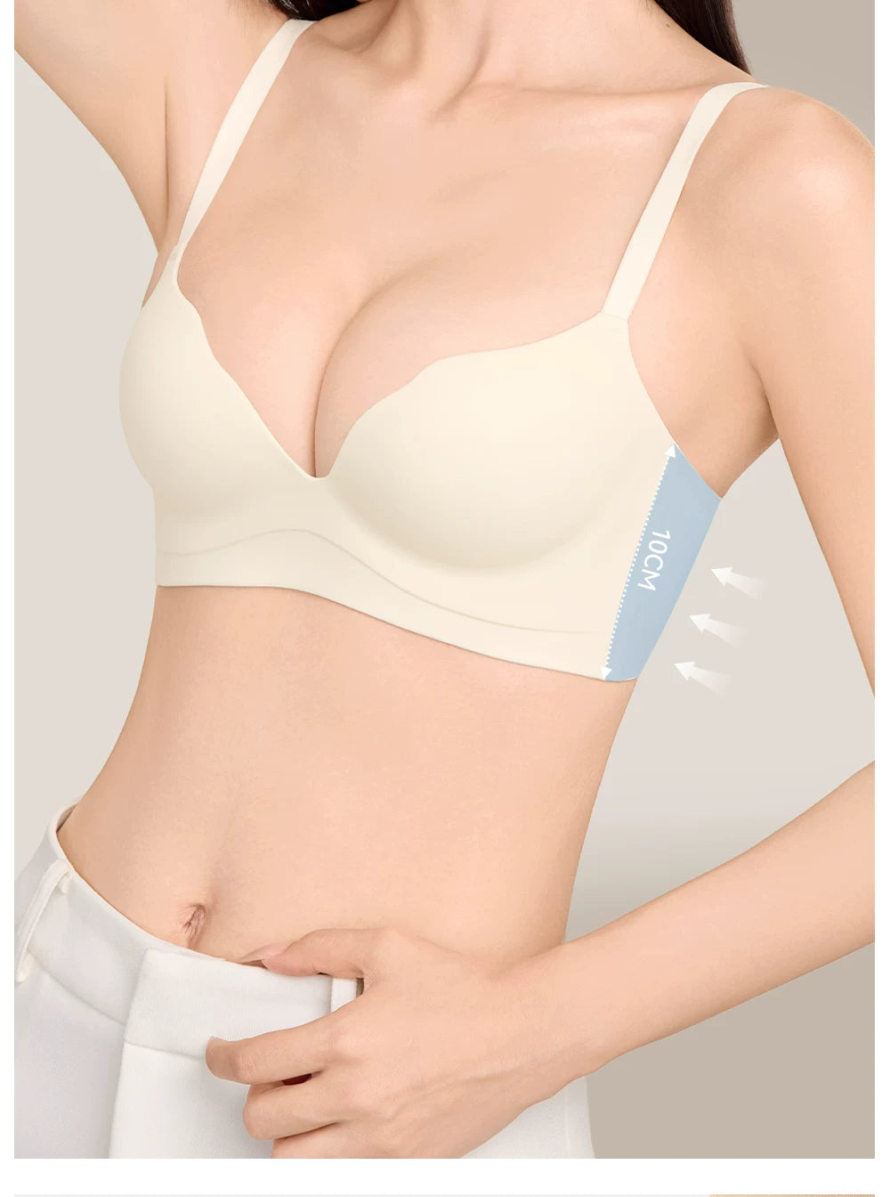 SecretWorld Skinny Strap Gathering Underwear