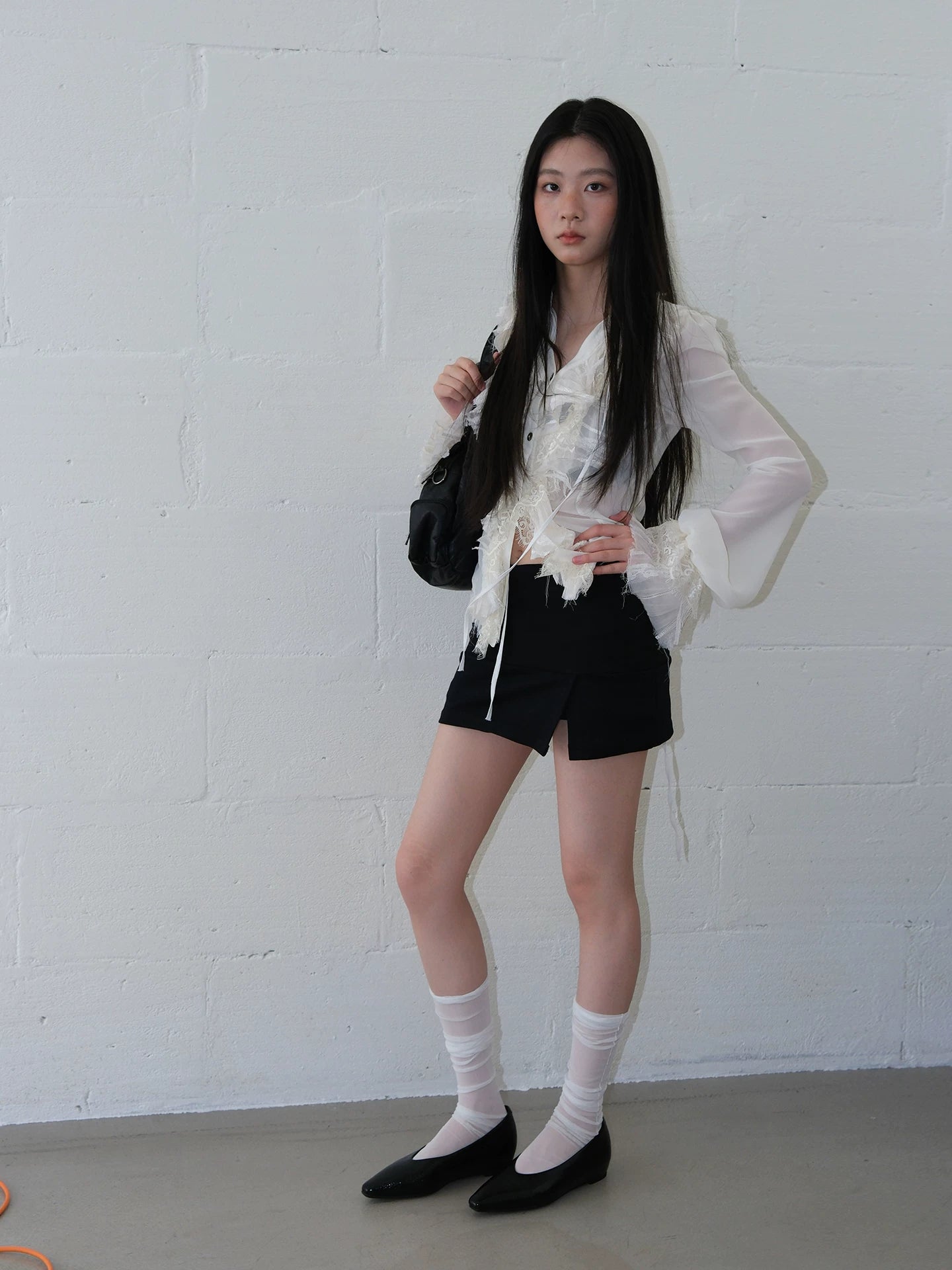 Mooreyu Vintage Versatile Pointed Shoes