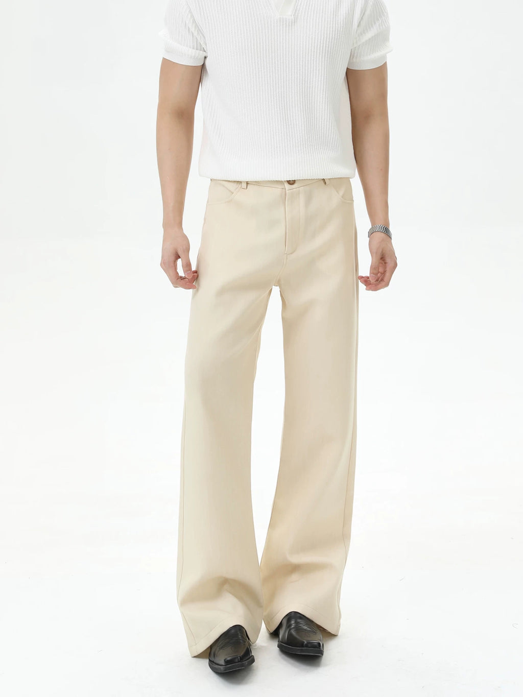 TURNTIDE Premium Drape Slightly Straight Trousers