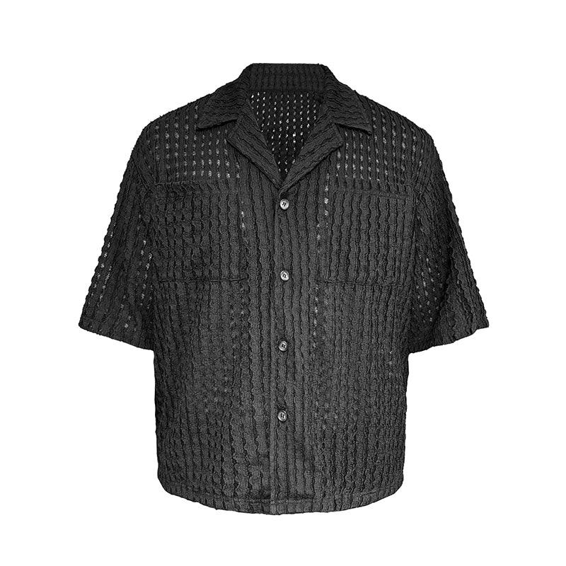 JCAESAR Cobweb Short Sleeve Shirt