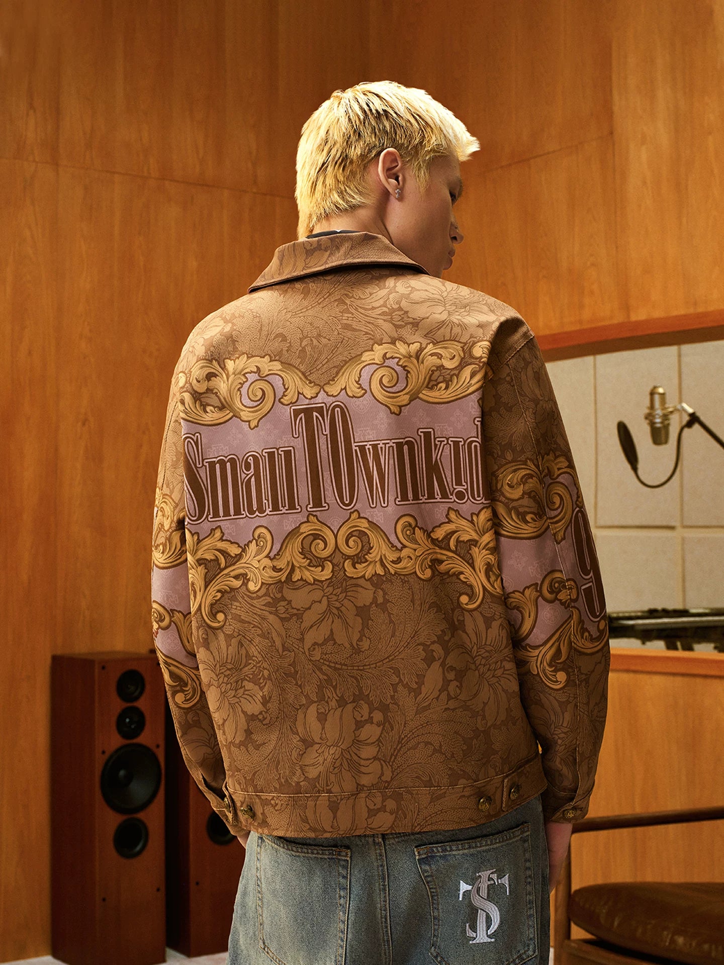 STK Lapel Zip High Street Jacket