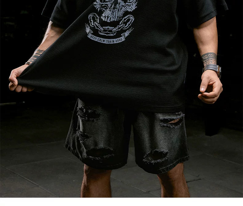 MuscleDog Sports Leisure Loose Tee