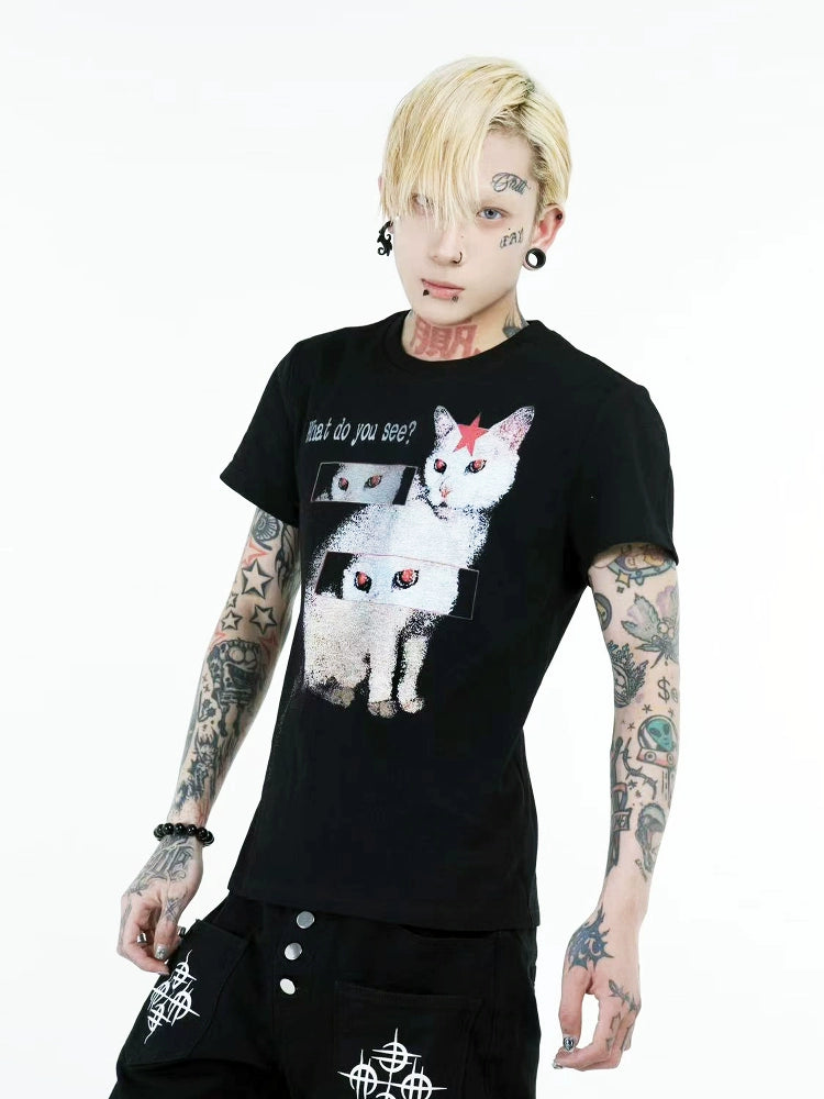 DETW 25ss * "Civet" slim and thin sense commuter short sleeve Tee