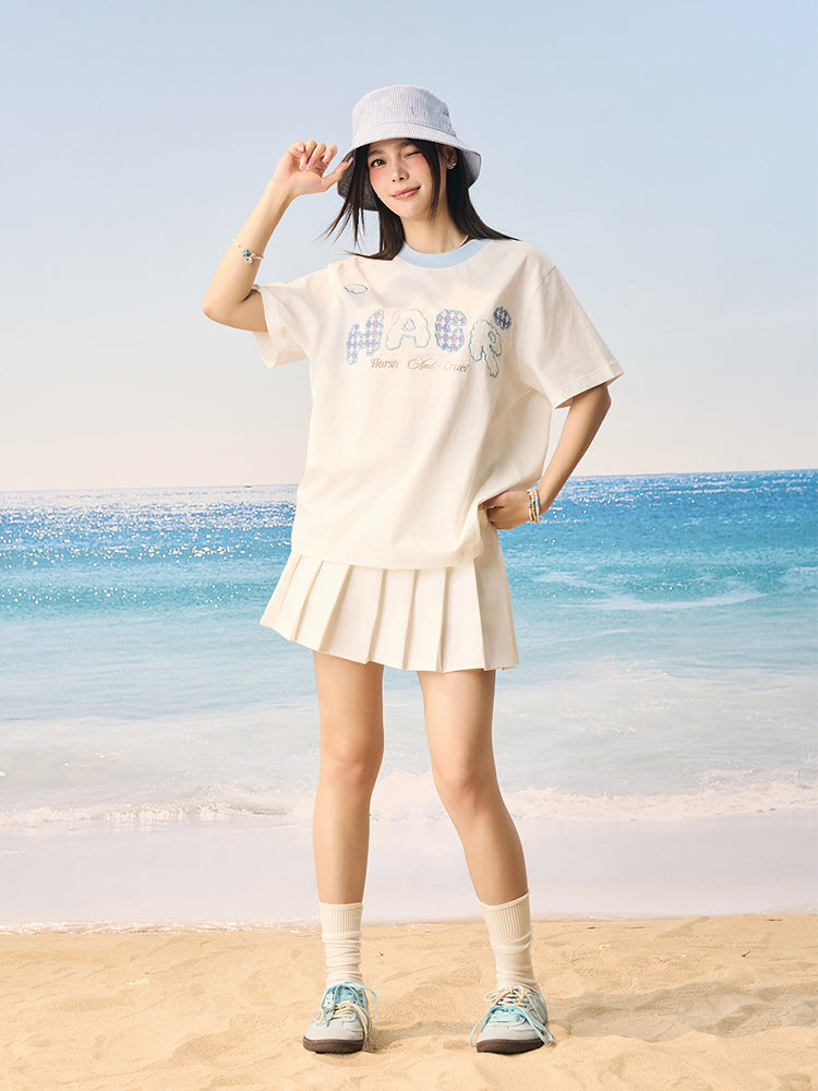 HACR Korean Children's Fun Cloud Sticker Solona Tee