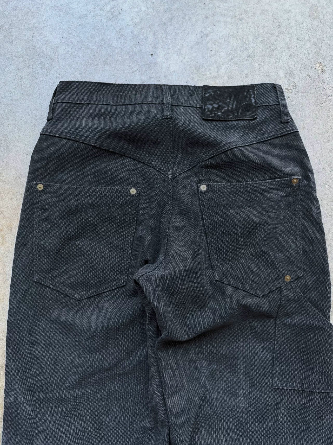 B72 Straight Loose Overalls
