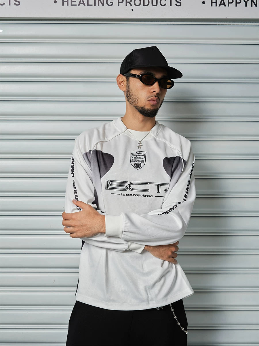 ComicTree Gradual Change Embroidery Casual Long Sleeve