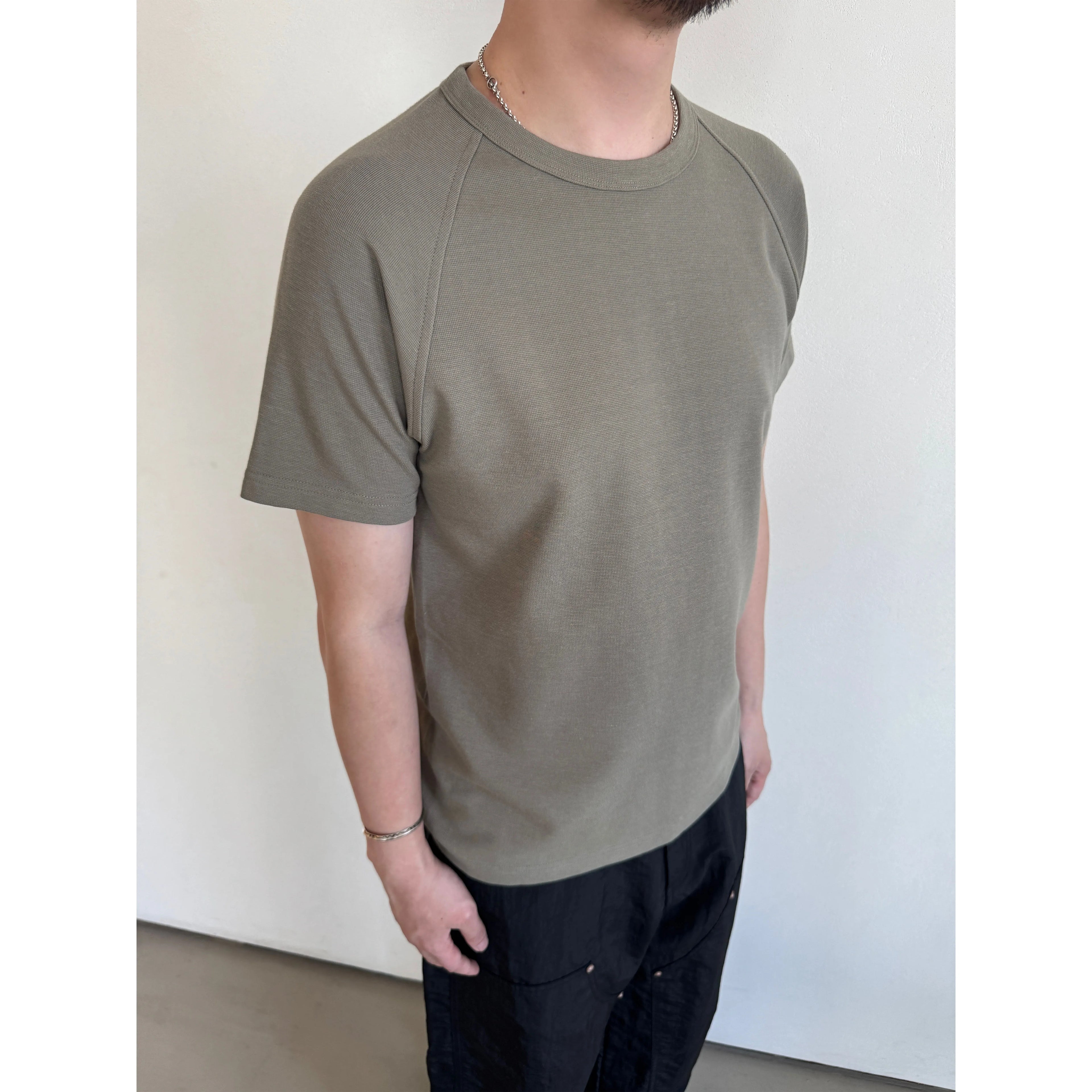 Anniehall Shoulder Sleeve Ice Breathable Quick Drying Tee