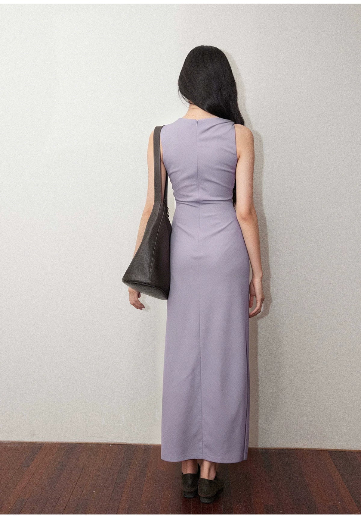 TYANG High-end Minimalist Sleeveless Vest Skirt