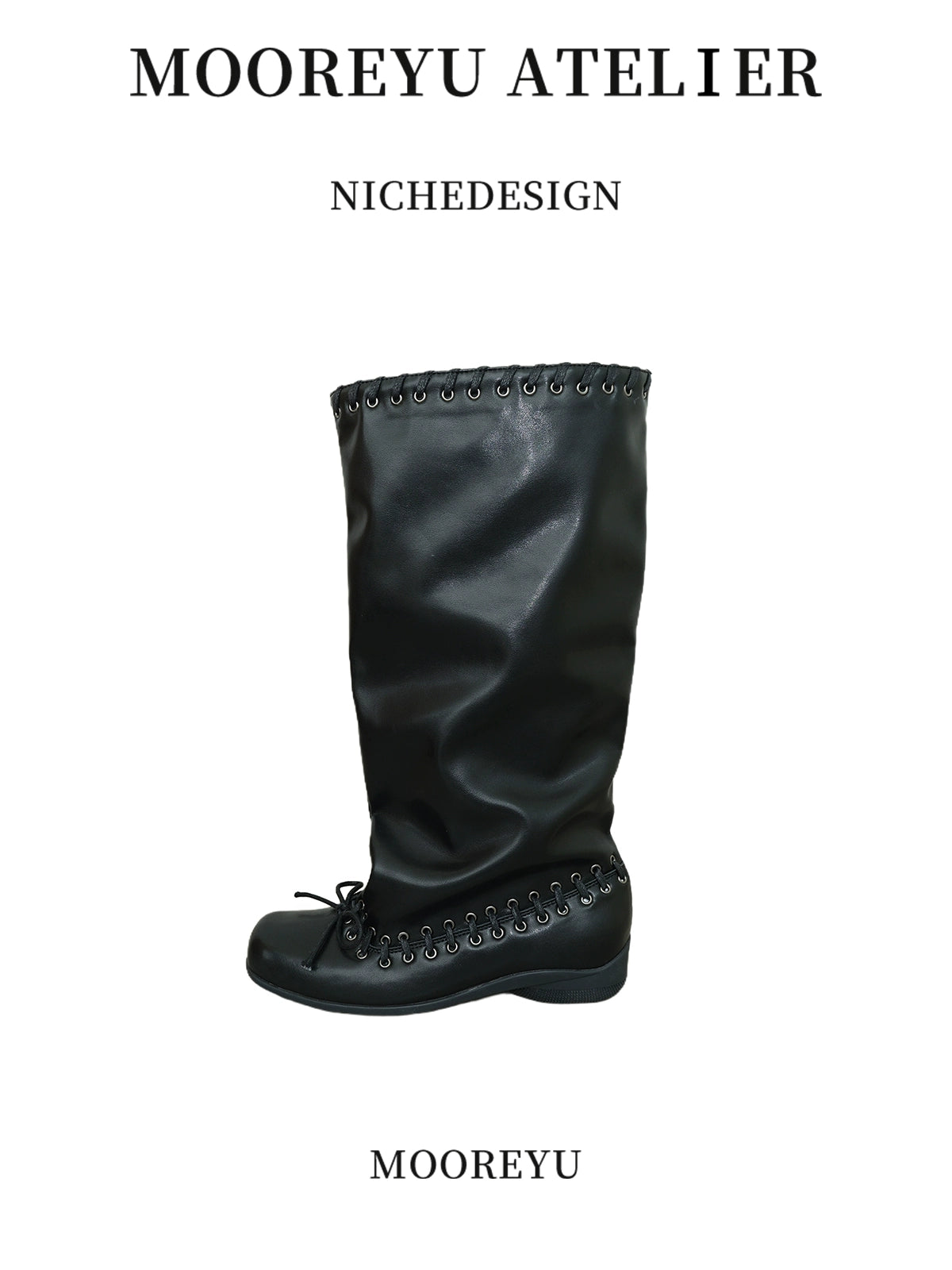 Mooreyu Ballet Bow Boots