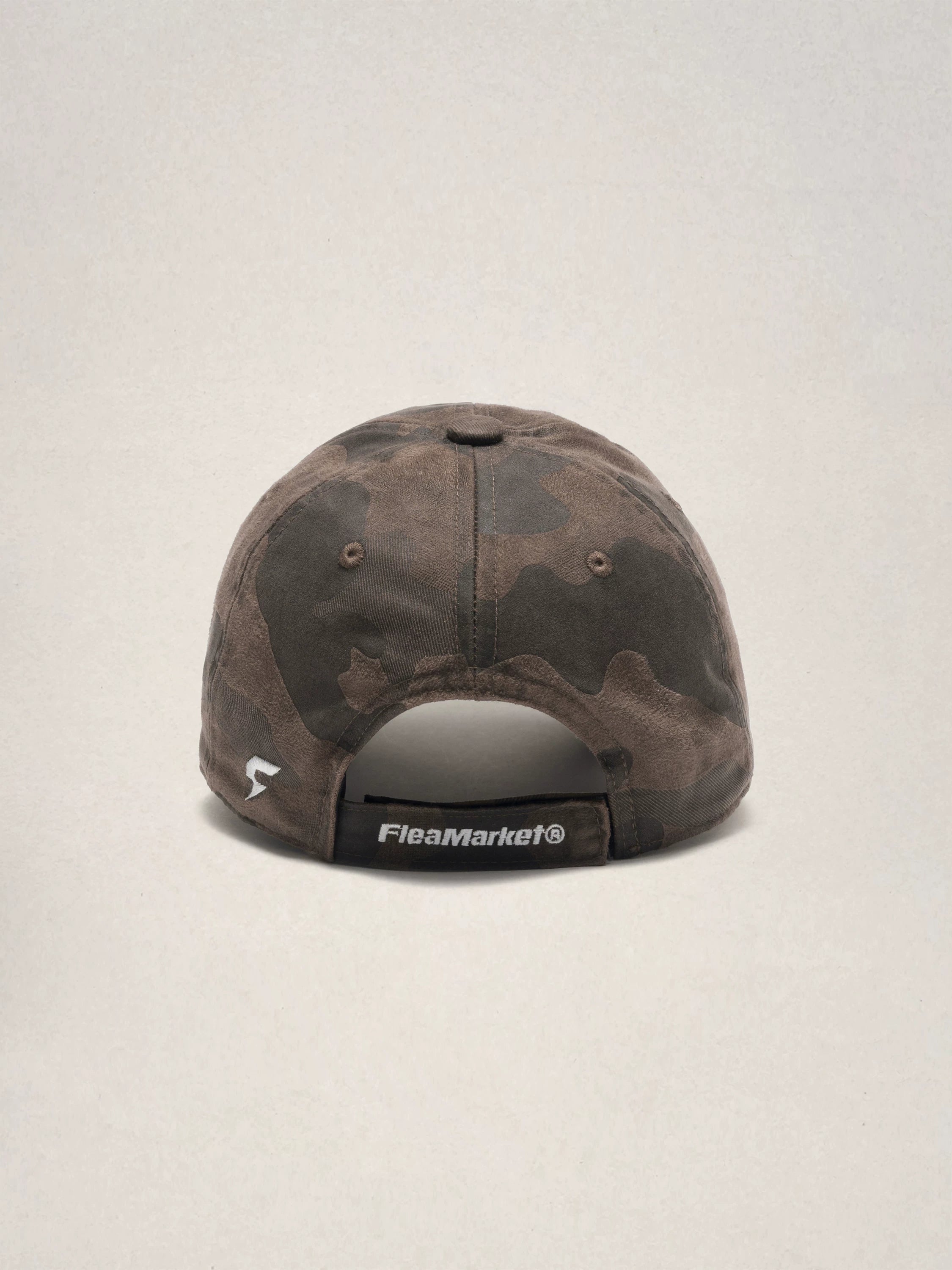 Fleamarket Vintage Alphabet Washed Embroidered Baseball Cap