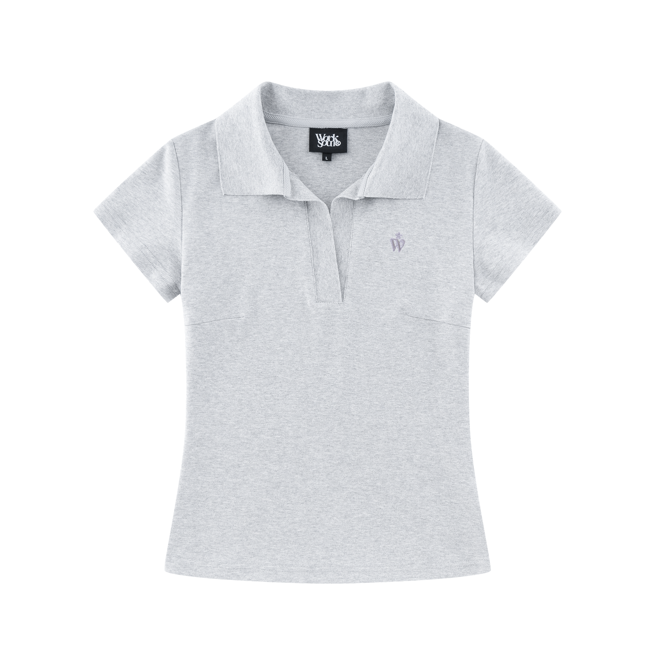 NICEBAD V Lapel Slim Fit POLO Tee