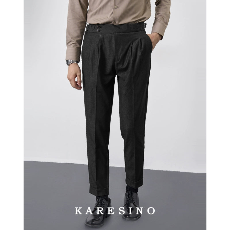 KARESINO High-end Formal Fashion Trousers