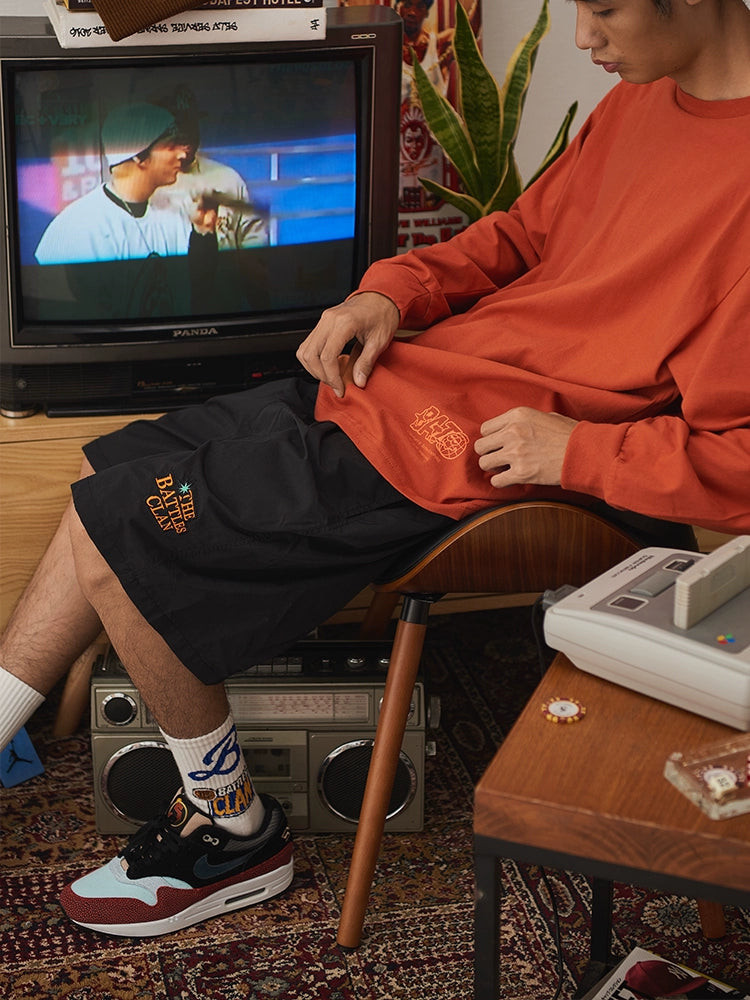 Battles Loose Casual Crew Neck Bottom Shirt