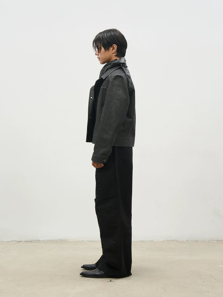 SOUTHFISH Double-breasted Front-shoulder Jacket