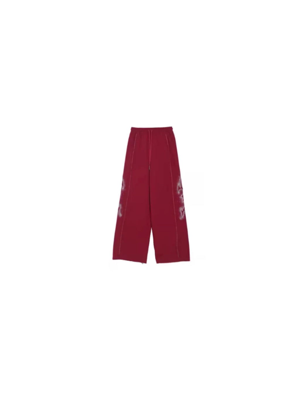 SAMUSAN Fine Flash Hot Diamond Loose Wide-leg Pants